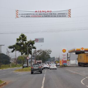 Obras na Avenida São Paulo, em Aparecida de Goiânia. Foto: Reprodução