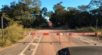 ⁠Ponte que liga Catalão e Três Ranchos é interditada para construção de nova estrutura