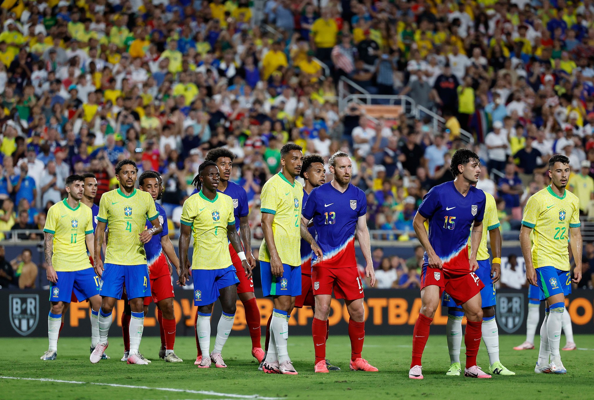 Brasil empata com Estados Unidos no último teste antes da Copa América