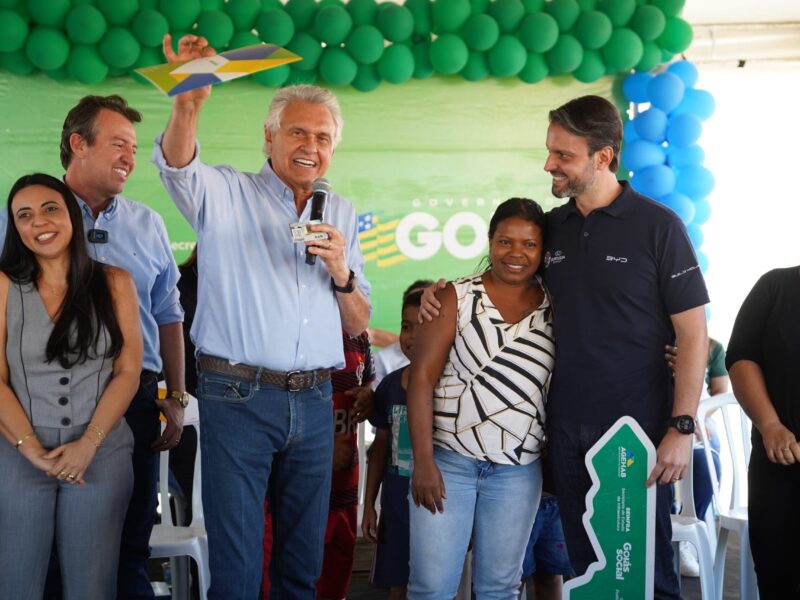 Governo de Goiás entrega novas casas a custo zero. Foto: Edgard Soares