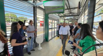 Primeira plataforma do BRT Norte-Sul, é inaugurada em Goiânia