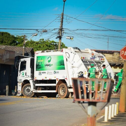 Consórcio Limpa Gyn. Foto: Secom