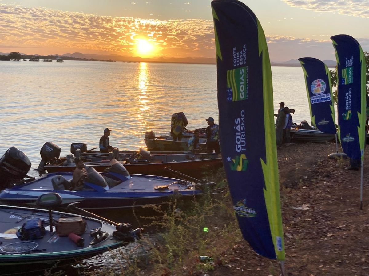 Campeonato de pesca movimenta turismo no Lago Serra da Mesa neste sábado