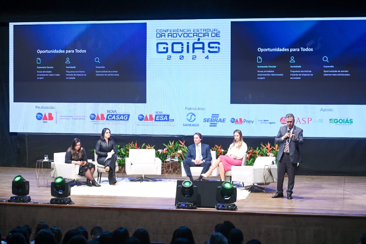 Conferência estadual da advocacia de goiás 2024. Foto: Reprodução/OAB-GO