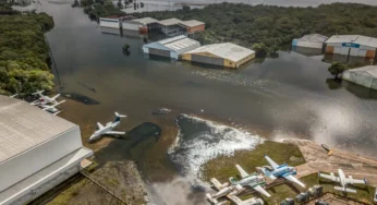 Aeroporto de Porto Alegre só deve reabrir na segunda quinzena de dezembro