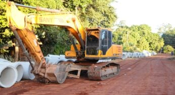 Aparecida amplia obras de pavimentação e drenagem em mais dois setores