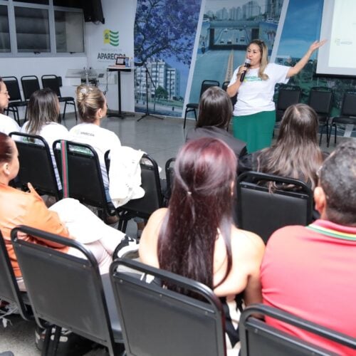 Palestra do programa Família Acolhedora. Foto: Claudivino Antunes