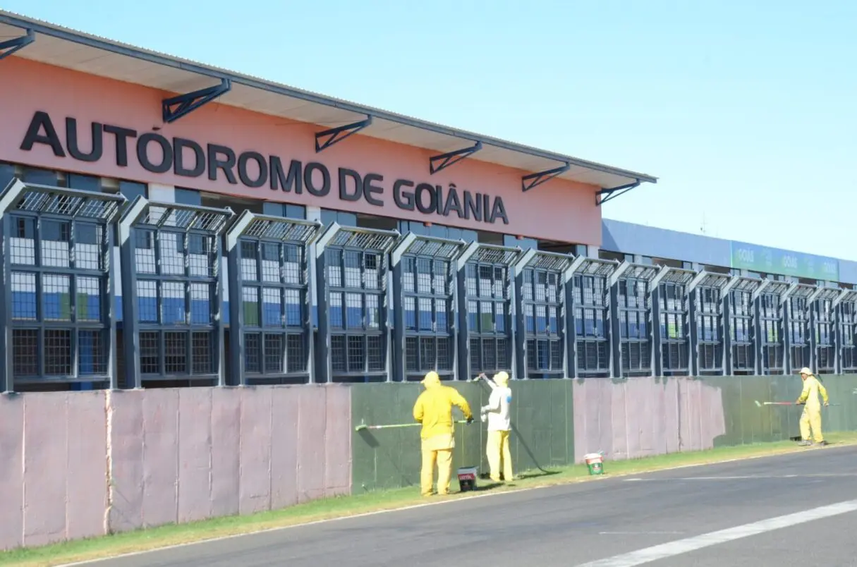 Revitalização do Autódromo Internacional de Goiânia. Foto: Seel