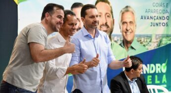 Leandro Vilela recebe apoio do líder do prefeito Vilmar Mariano na Câmara, Isaac Martins