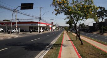 Revitalização da Avenida Rio Verde é entregue em Aparecida com presença de autoridades