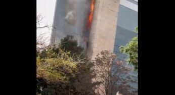 Incêndio destrói parte do prédio do Conselho Federal da OAB em Brasília