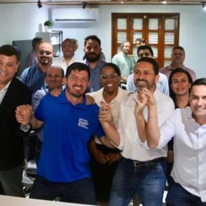 Podemos anuncia apoio a Leandro Vilela. Foto: Divulgação