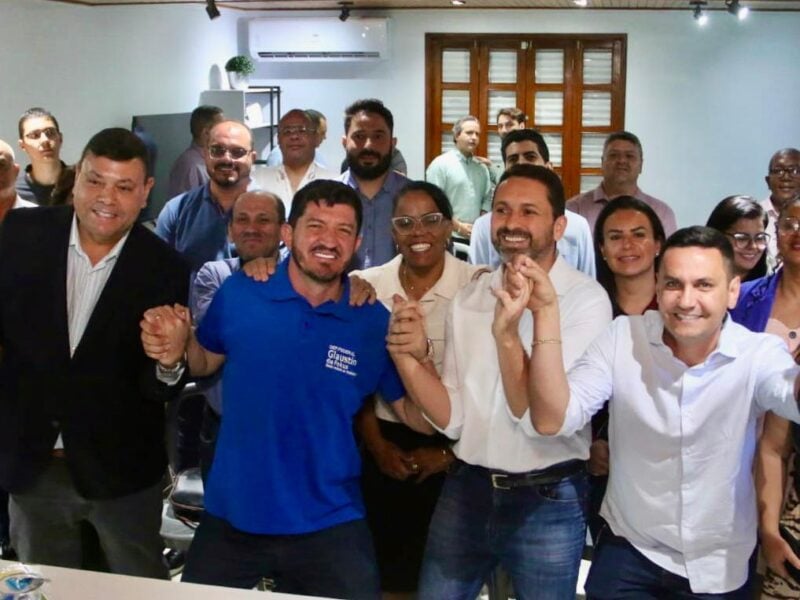 Podemos anuncia apoio a Leandro Vilela. Foto: Divulgação