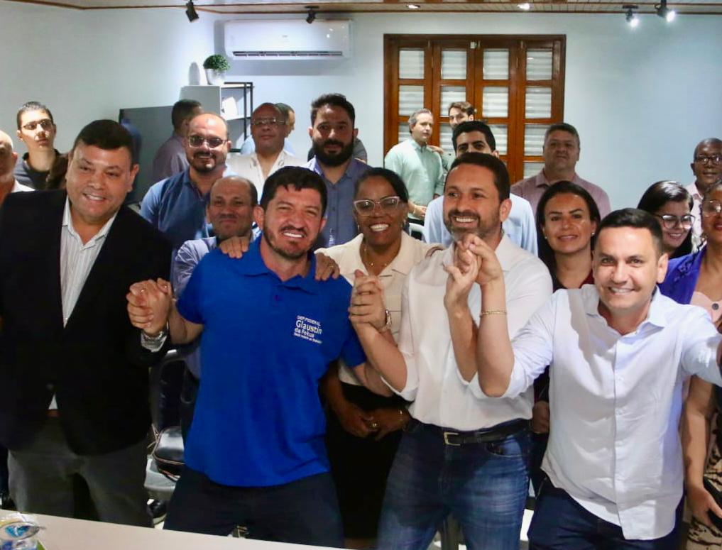 Podemos anuncia apoio a Leandro Vilela. Foto: Divulgação