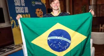 Definidos os atletas que vão conduzir a bandeira do Brasil na abertura dos Jogos Olímpicos