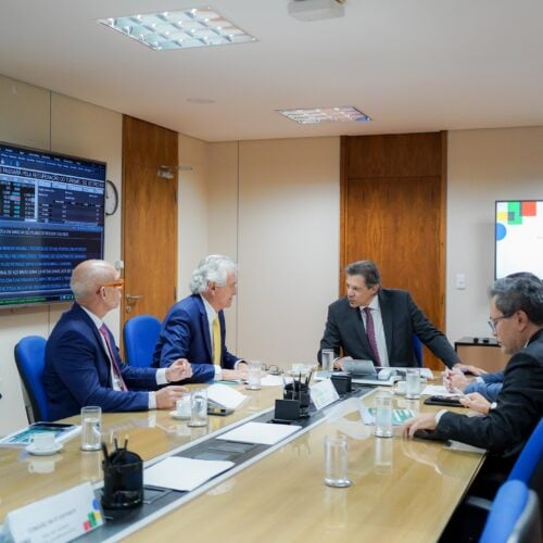 O Plano de Recuperação Fiscal de Goiás foi discutido em reunião com o ministro da Fazenda. Foto: Junior Guimarães