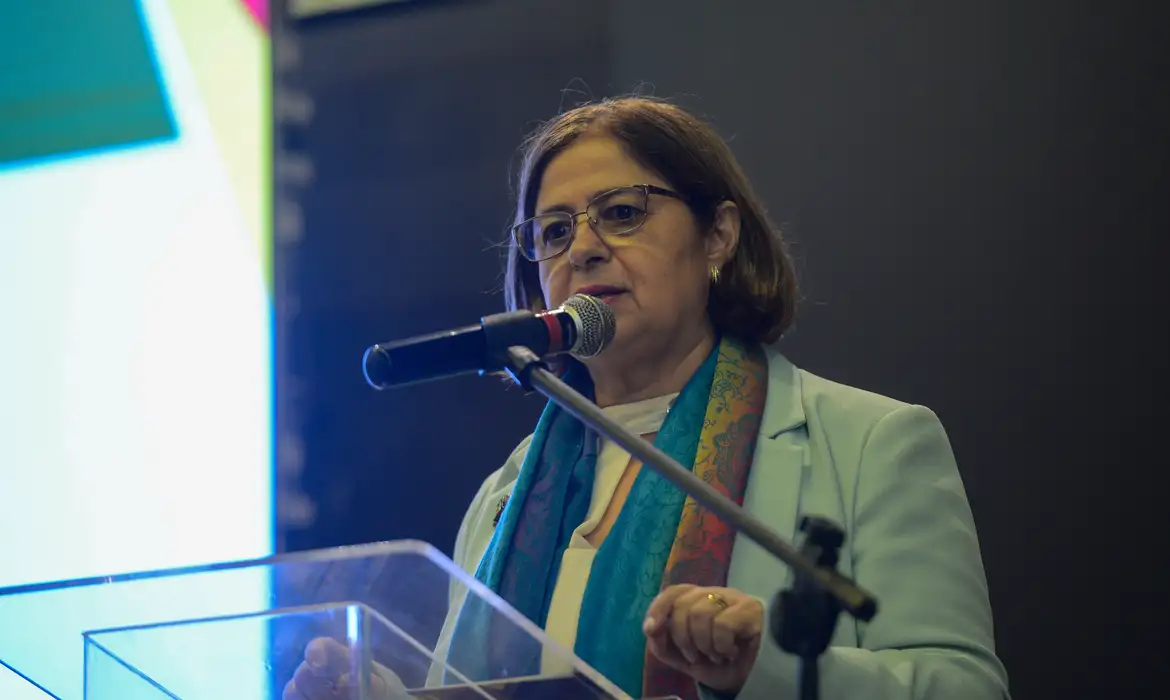 Ministra da Mulher Cida Gonçalves. Foto: Tomaz Silva/Agência Brasil