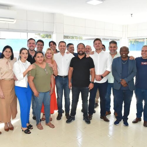 secretaria de Aparecida declaram apoio a Leandro Vilela. Foto: Reprodução