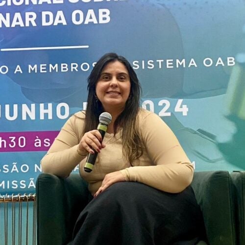 Conselheira Federal da OAB-GO Ariana Garcia. Foto: Divulgação