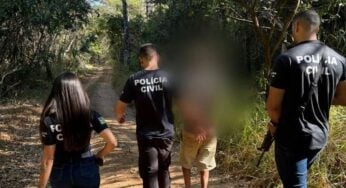 Preso em flagrante homem acusado de perseguição em Alto Paraíso de Goiás