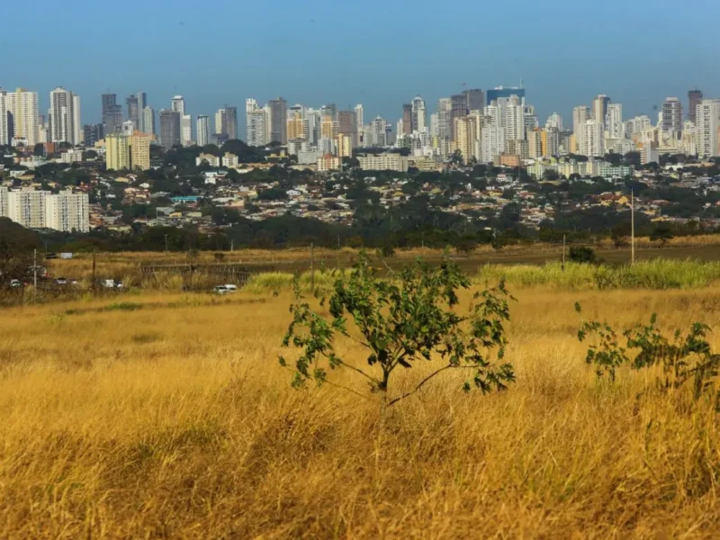 Tempo seco em Goiás. Foto: Semad