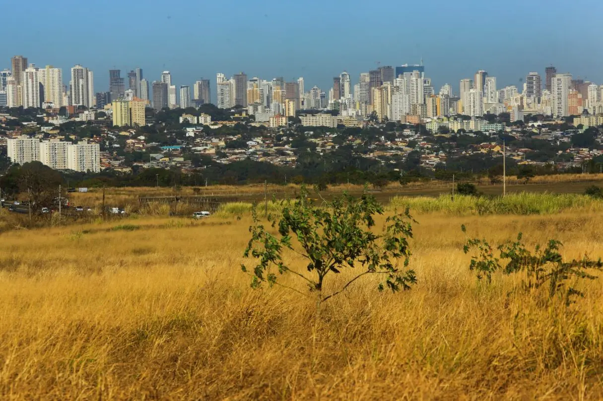 Tempo seco em Goiás. Foto: Semad