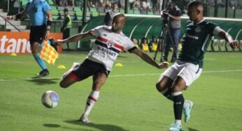 Goiás empata com São Paulo em estreia de Vagner Mancini e acaba eliminado da Copa do Brasil