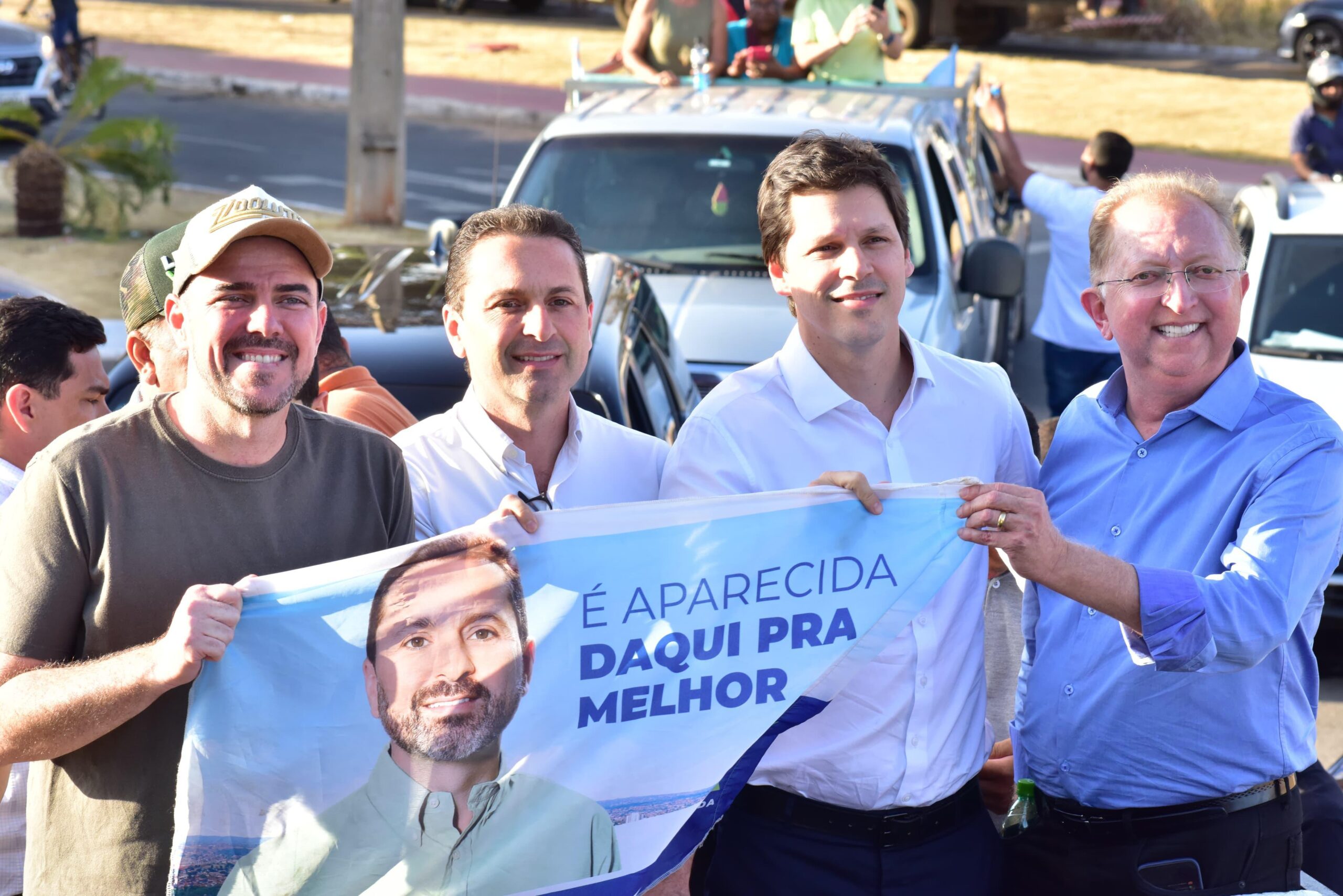 Leandro Vilela promete asfaltar todas as ruas habitadas de Aparecida