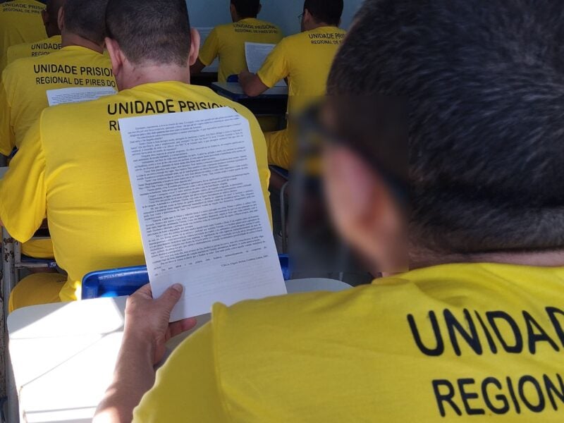 dententos, custodiados. Polícia Penal de Goiás. Foto: Divulgação/Polícia Penal de Goiás