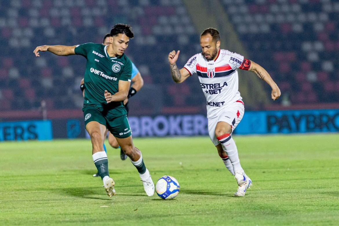 Goiás joga mal, perde para o Botafogo-SP e chega à três jogos sem saber o que é vencer