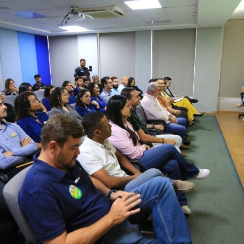 Sandro Mabel apresenta proposta do Cidade Sertaneja. Foto: Divulgação