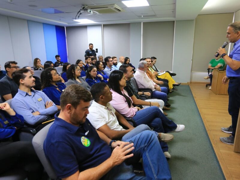 Sandro Mabel apresenta proposta do Cidade Sertaneja. Foto: Divulgação