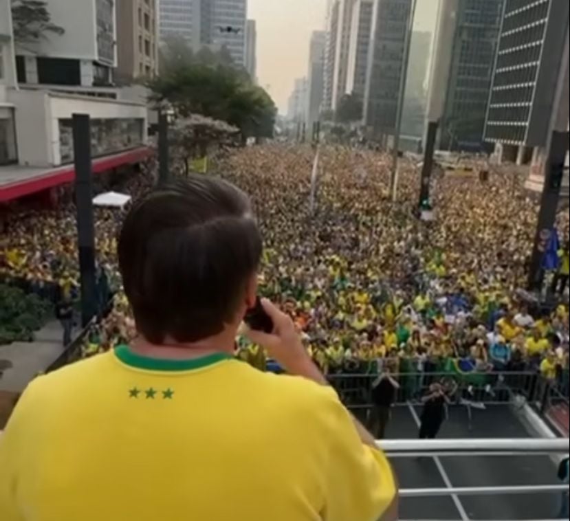 Manifestação de Bolsonaro no 7 de setembro teve a presença de 45,4 mil pessoas