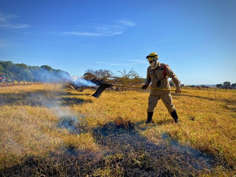 Relatório da Seapa auxiliara no mapeamento de focos de incendio. Foto: Ênio Tavares