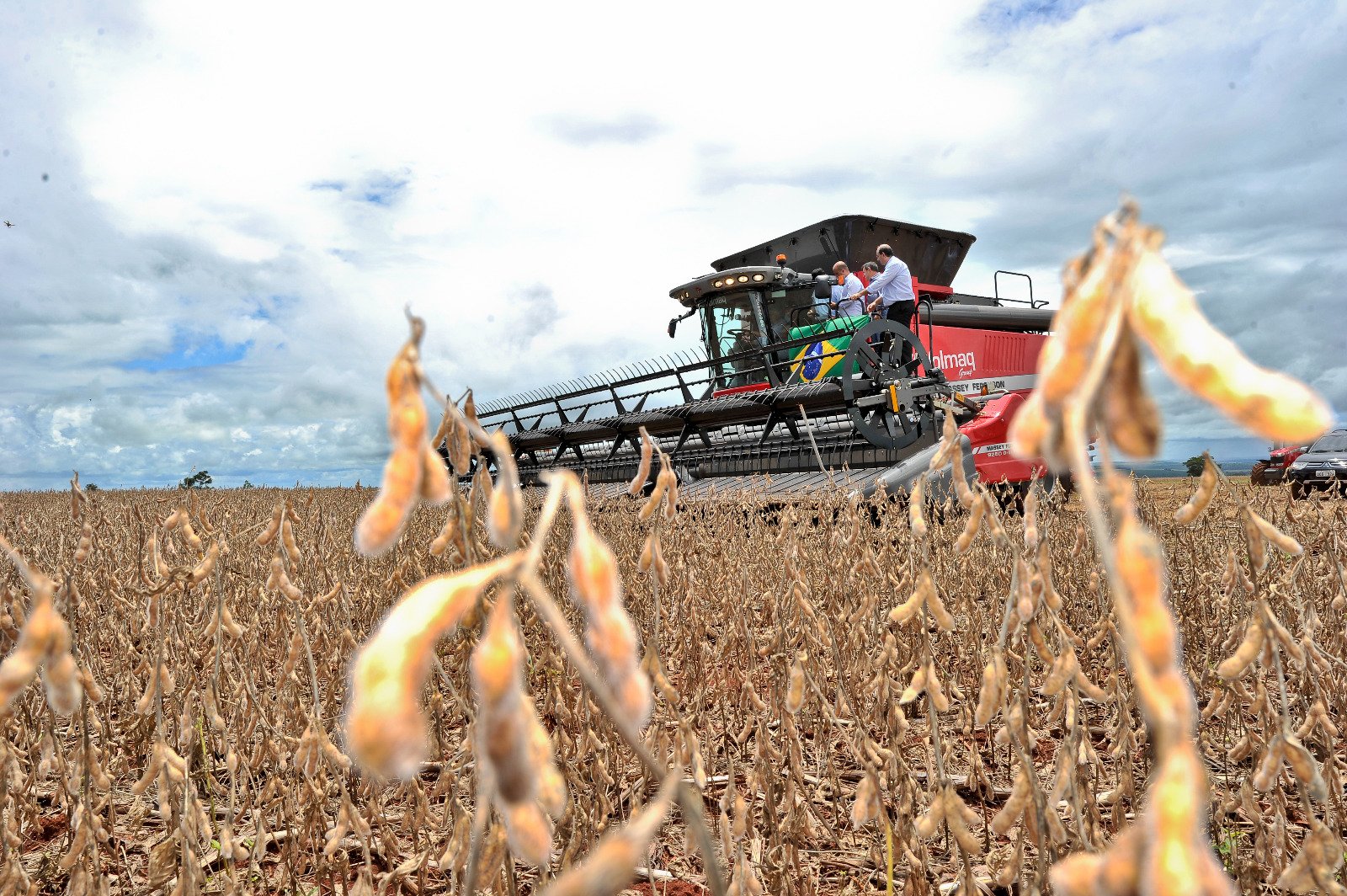 Soja é um dos principais produtos de exportação goiana. Foto: Secom