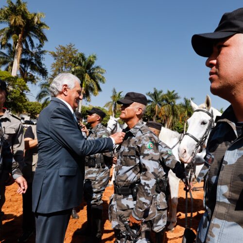 Governo de Goiás promove praças da PM. Foto: Secom