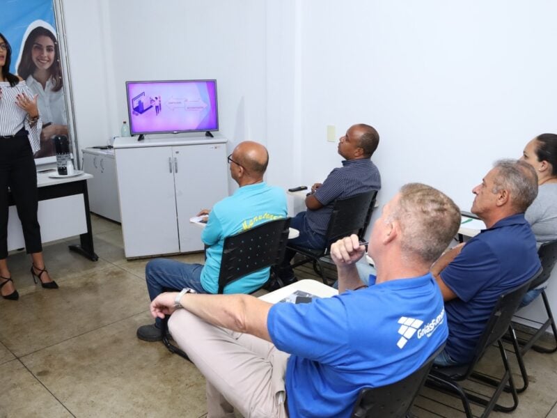 Primeira Feira do Empreendedor do Sebrae em parceria com a Prefeitura de Aparecida. Foto: Secom