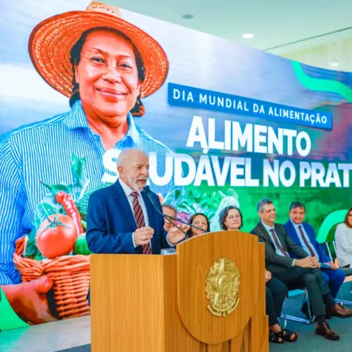 Lula lança Programa Arroz da Gente para estimular produção interna do grão. Foto: Ricardo Stuckert/PR