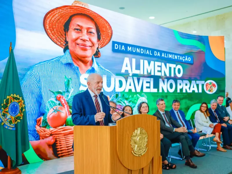 Lula lança Programa Arroz da Gente para estimular produção interna do grão. Foto: Ricardo Stuckert/PR