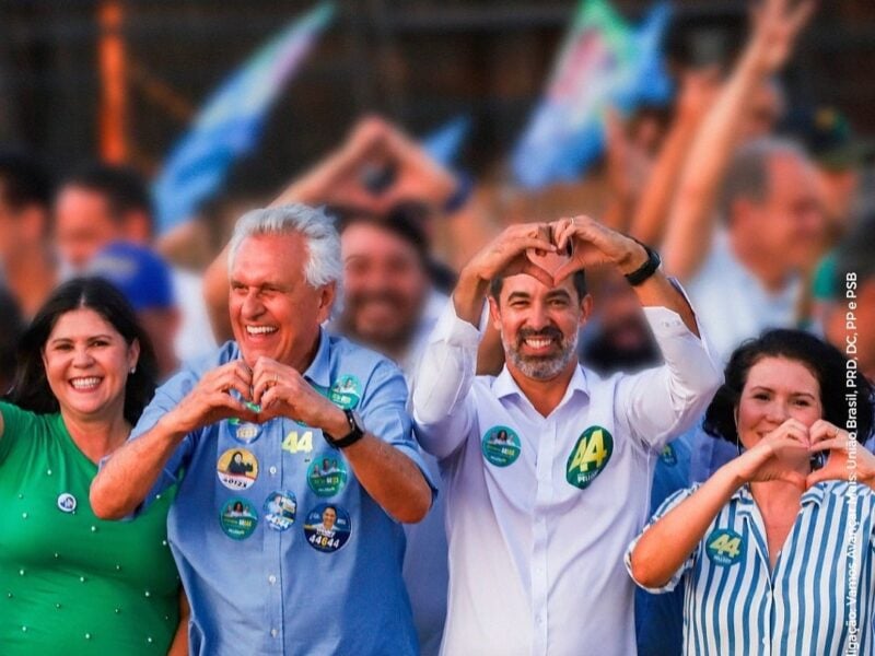 Fernando Pelozzo vence em Senador Canedo e agradece apoio de Caiado. Foto: Divulgação