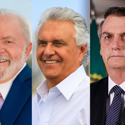 Lula, Caiado e Bolsonaro. Montagem. Foto: Reprodução