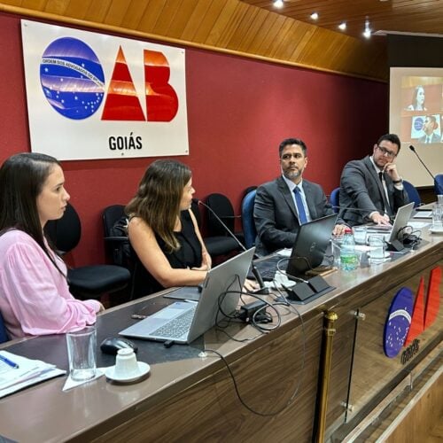 Reuniao da Comissao da eleição da OAB-GO. Foto: Divulgação