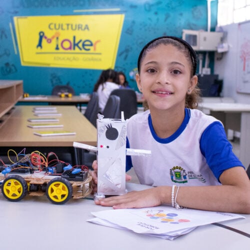 Cadastro de novos estudantes da rede municipal de Goiânia. Foto: SME