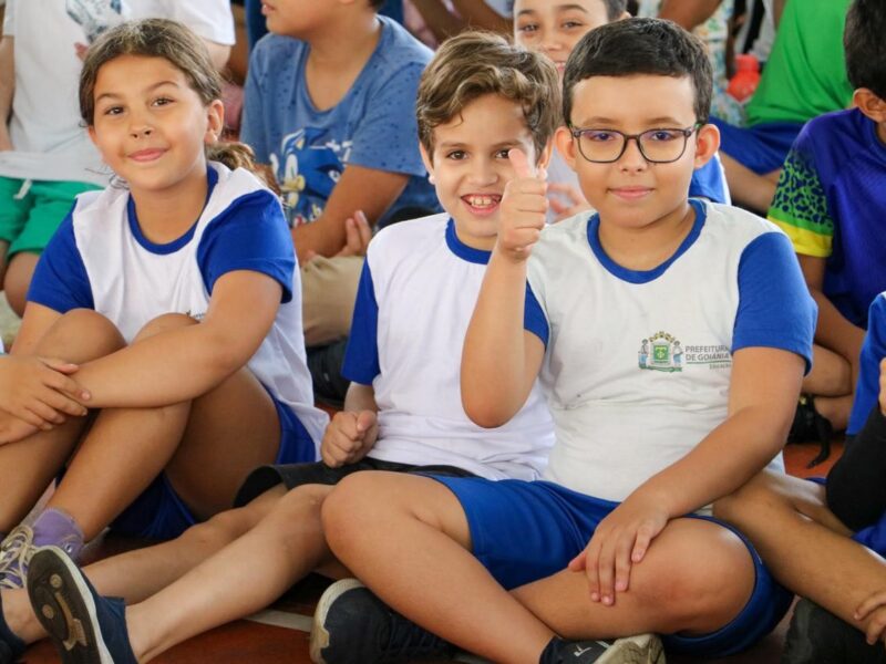 Matrícula alunos da rede municipal de educação. Foto: SME