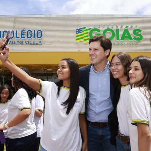 Daniel Vilela inaugura novo agrocolégio na Emater. Foto: Jota Eurípedes