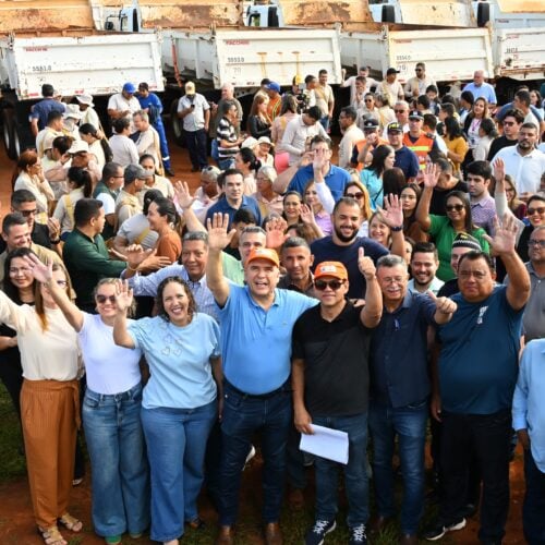 primeiro mutirão dos 100 dias em Goiania. Foto: Alex Malheiros